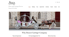 Desktop Screenshot of brazoscarriage.com